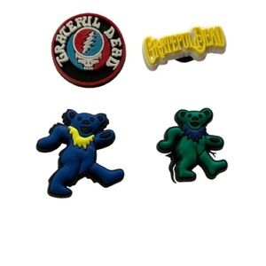 Grateful Dead Jibbitz croc charms NWOT
